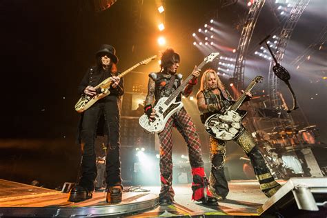 Motley crue tour - You can see the full set list and videos from Motley Crue's performance below. Watch Motley Crue Perform 'Wild Side'. Watch Motley Crue Perform 'Kickstart My Heart'. Watch Motley Crue Perform 'The ...